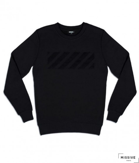 Sweat-Shirt Noir Adulte...